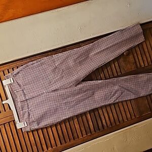 Old Navy high rise plaid pixie bottoms